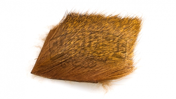Deer Body Hair - Golden Brown i gruppen Krok & Småplock / Flugbindning / Flugbindningsmaterial / Hårmaterial / Hjorthår hos Sportfiskeprylar.se (W-DBH050)
