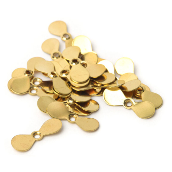Fly Propellers - Small Gold i gruppen Krok & Småplock / Flugbindning / Flugbindningsmaterial / Popper, Magic Head m.m hos Sportfiskeprylar.se (W-FPL3250)