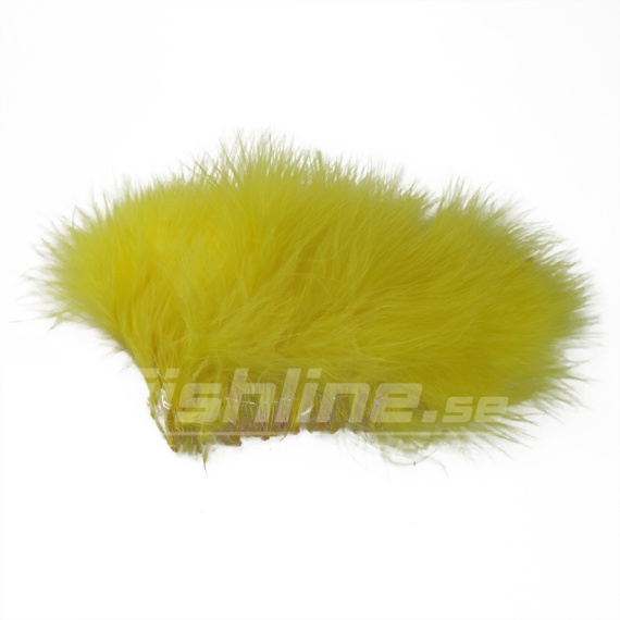 Marabou Strung - Yellow i gruppen Krok & Småplock / Flugbindning / Flugbindningsmaterial / Fjädrar & Nackar / Övriga Fjädrar hos Sportfiskeprylar.se (W-MB006)
