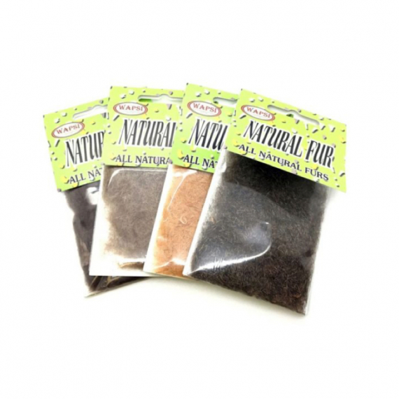 Wapsi Natural Fur, Utgående färger i gruppen Krok & Småplock / Flugbindning / Flugbindningsmaterial / Dubbing hos Sportfiskeprylar.se (W-NB174r)