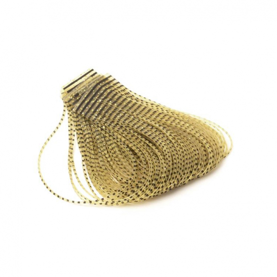 Sili Legs - perfectly barred - Amber i gruppen Krok & Småplock / Flugbindning / Flugbindningsmaterial / Övriga Syntetmaterial hos Sportfiskeprylar.se (W-SF120)