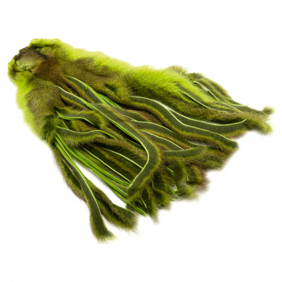 Pine Squirrel Skin Zonked - Chartreuse i gruppen Krok & Småplock / Flugbindning / Flugbindningsmaterial / Hårmaterial / Ekorre hos Sportfiskeprylar.se (W-SS3509)