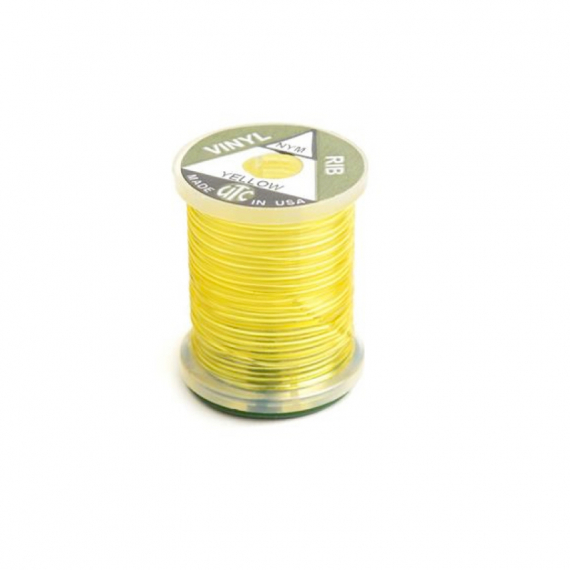 Vinyl D Rib, Medium - Yellow i gruppen Krok & Småplock / Flugbindning / Flugbindningsmaterial / Övriga Syntetmaterial hos Sportfiskeprylar.se (W-VRM006)