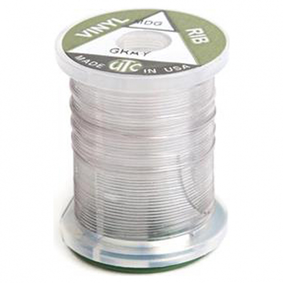 Vinyl D Rib, Midge - Gray i gruppen Krok & Småplock / Flugbindning / Flugbindningsmaterial / Övriga Syntetmaterial hos Sportfiskeprylar.se (W-VRS030)