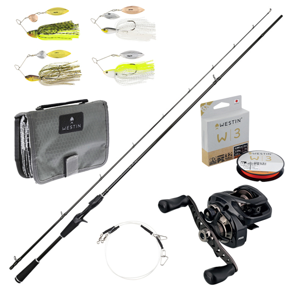 Westin W2 Spinnerbait 21-65g Combo i gruppen Fiskeset / Spinnfiskeset / Spinnfiskeset Gädda hos Sportfiskeprylar.se (W2SPINNERBAITCOMBO)