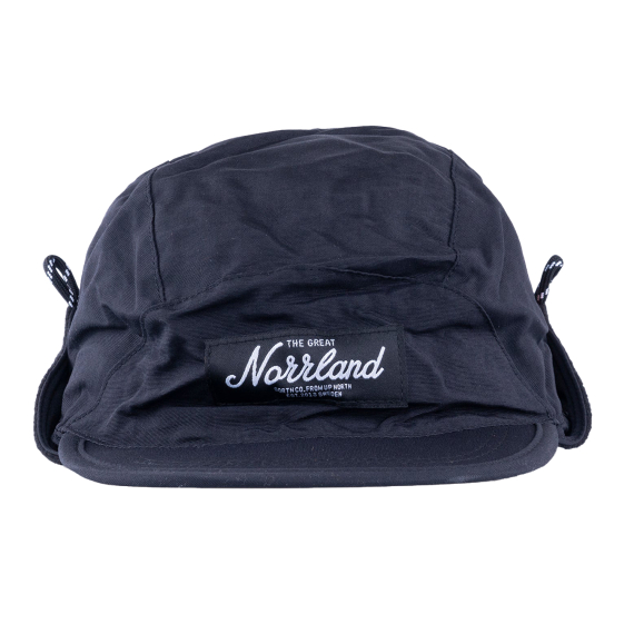 SQRTN Kiruna Cap Black i gruppen Kläder & Skor / Kepsar & Huvudbonader / Kepsar / Öronlappskepsar hos Sportfiskeprylar.se (WCAP-001-OSFA)