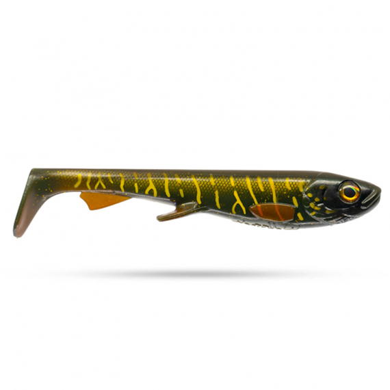 Wolfcreek Shad 20cm, 75g - Green Motoroil Pike i gruppen Fiskedrag / Jiggar & Gummibeten / Gäddjiggar hos Sportfiskeprylar.se (WCL-SHAD20-C018)
