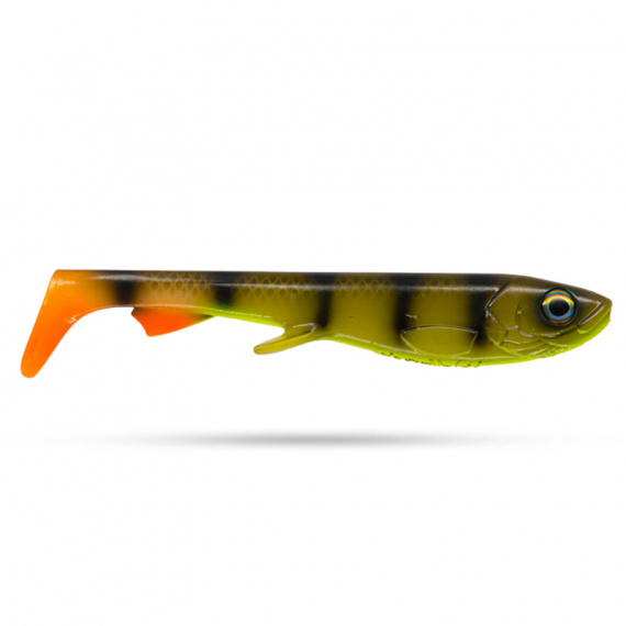 Wolfcreek Shad 20cm, 75g - Pickleback Perch (Glow) i gruppen Fiskedrag / Jiggar & Gummibeten / Gäddjiggar hos Sportfiskeprylar.se (WCL-SHAD20-C029)