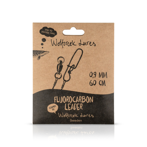 Wolfcreek Lures Fluorocarbon Leader i gruppen Krok & Småplock / Tafsar & Tafsmaterial / Färdiga Tafsar hos Sportfiskeprylar.se (WCL-TT-LEADER-FC-0.9MMr)