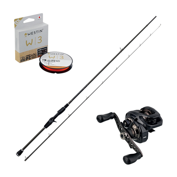 Westin W2 Finesse-T Baitcasting Combo i gruppen Fiskeset / Spinnfiskeset / Spinnfiskeset Abborre hos Sportfiskeprylar.se (WESTNW2FINESSESET)