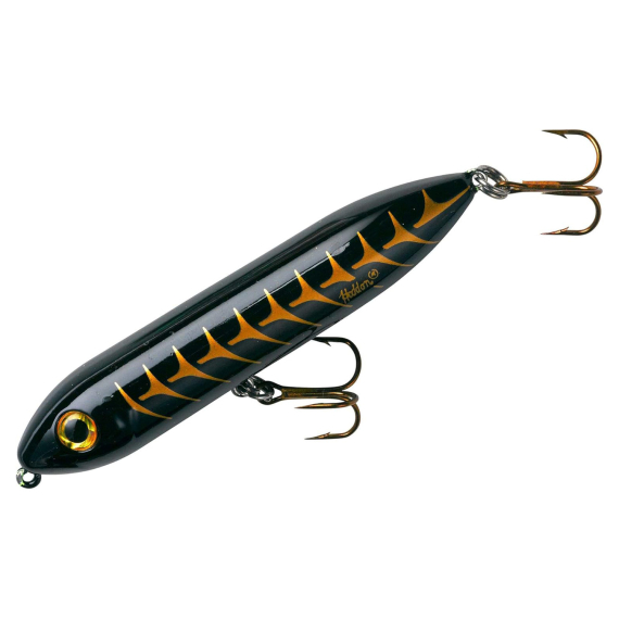 Heddon Super Spook Jr 14g Black Shore Shad i gruppen Fiskedrag / Ytbeten & Poppers hos Sportfiskeprylar.se (X9236-09)