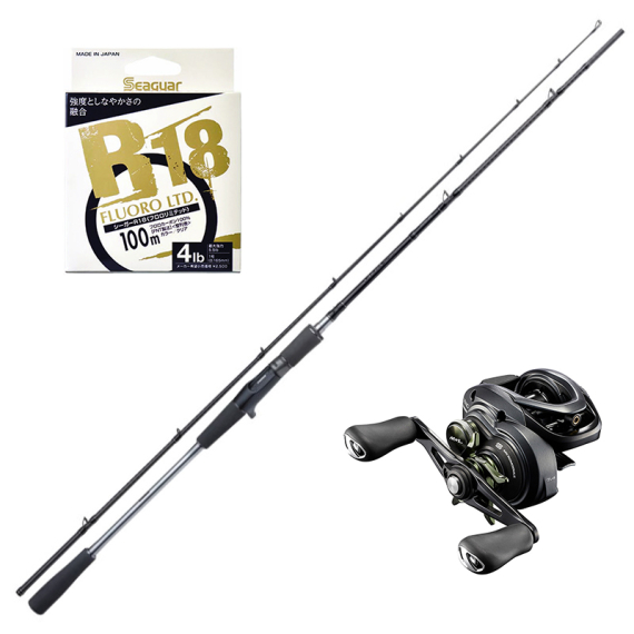 Shimano Yasei Bladed Jig 225cm 7-25g Curado Casting Combo i gruppen Fiskeset / Spinnfiskeset / Spinnfiskeset Abborre hos Sportfiskeprylar.se (YAEICURADOCOMBO)
