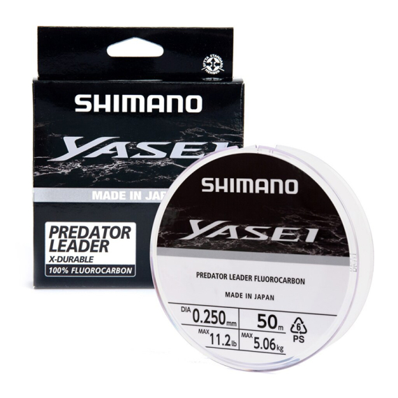 Shimano Line Yasei Fluoro Leader Grey i gruppen Krok & Småplock / Tafsar & Tafsmaterial / Tafsmaterial / Tafsmaterial Fluorocarbon hos Sportfiskeprylar.se (YASPFL5018r)