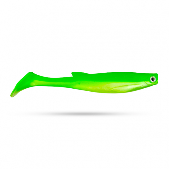 Scout Shad 9cm (5-pack) - Lime Shad i gruppen Fiskedrag / Jiggar & Gummibeten / Abborrjiggar & Gösjiggar hos Sportfiskeprylar.se (Z-STSS9-9)