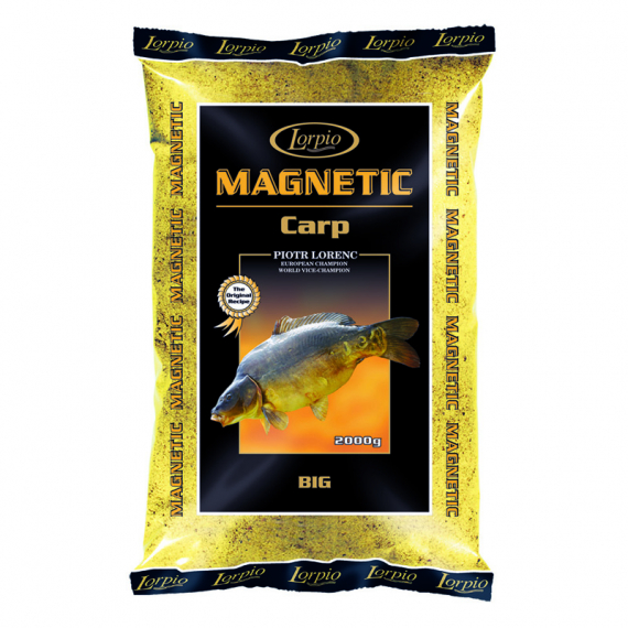 Lorpio Groundbait Magnetic 2kg - Carp Big i gruppen Fiskedrag / Boilies, Krokbeten & Mäsk / Mäsk / Groundbait hos Sportfiskeprylar.se (ZA-LO425)