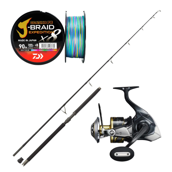 Zenaq Tobizo DBL & Shimano Stella Combo 80-180g i gruppen Fiskemetoder / Havsfiske / Havsfiskeset hos Sportfiskeprylar.se (ZENAQTOBIZIOSTELLASET)