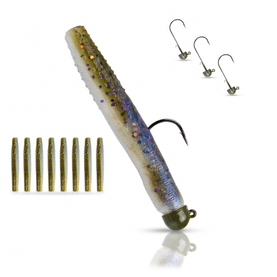 Z-man Finesse TRD Ned Rig Jig Head Bundle i gruppen Fiskedrag / Betespaket / Betespaket Abborre hos Sportfiskeprylar.se (ZMFTRD-NRJHSET)