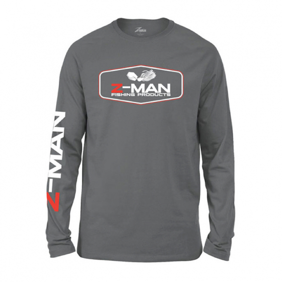 Z-Man Chatterbait Tech Shirtz Charcoal i gruppen Kläder & Skor / Kläder / Tröjor / Långärmade T-shirts hos Sportfiskeprylar.se (ZMT-C-Lr)