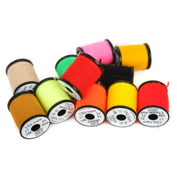 UNI-Yarn Regular i gruppen Krok & Småplock / Flugbindning / Flugbindningsmaterial / Garn & Chenille hos Sportfiskeprylar.se (ZUYRBLr)