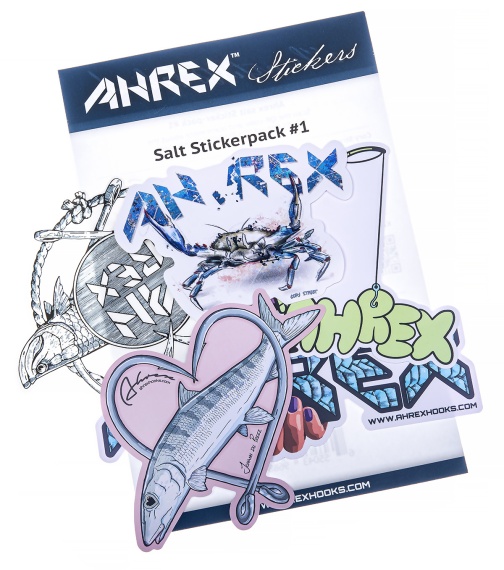 Ahrex Salt Sticker Pack #1 i gruppen Övrigt / Klistermärken & Dekaler hos Sportfiskeprylar.se (asa01)