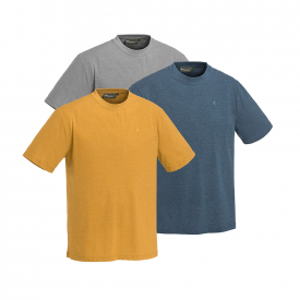 Pinewood T-shirts 3-pack L.Grey/D.Dive/D.Must - M