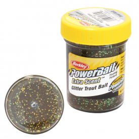 Powerbait Glitter Trout Bait 50g Nightcrawler
