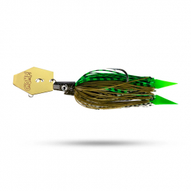 Pig Hula Chatterbait 16g - Söder Green Pumpkin
