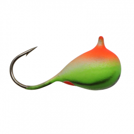 Blue Fox Raindrop With Eye 10, Orange/Gul/Grön