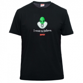 Rapala T-Shirt Want to belive Svart - XL