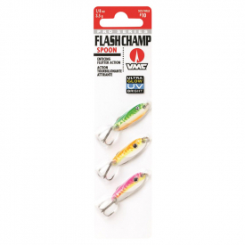Blue Fox Flash Champ Spoon Kit Glow UV (3-pack) - #10 3,5g
