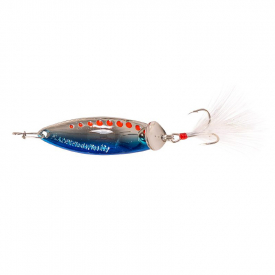 Blue Silver Red Dots