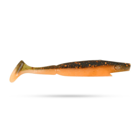 Piglet Shad, 8,5cm, 4g (8-pack) - Black Pumpkin