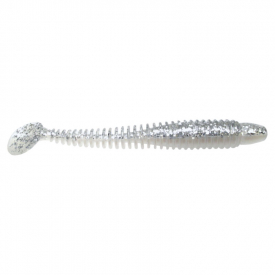 Swimmin Ribster 10cm - Ice Shad (9-pack)