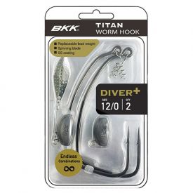 BKK Titan Diver+ (2-pack) - #12/0