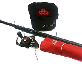 Havsöringskit, Berkley Pulse Evx med Mitchell 300 Pro, Fireline Crystal 0,17.