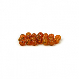 Articulated Beads 6mm - Pumpkin Seed
