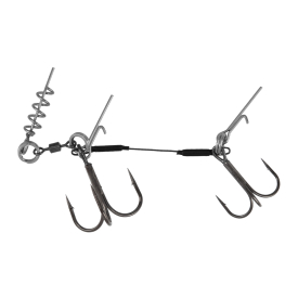 XL - 30kg - Treble Hook 2/0 , 1/0