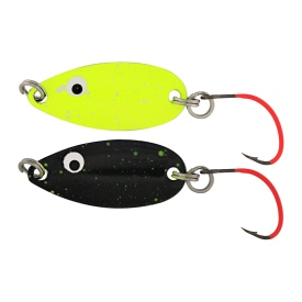 Black/Chartreuse Splat
