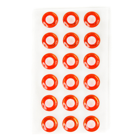 White/red (18-pack)