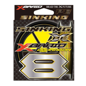 YGK Ohdragon X8 Yellow - PE #0.6 0,128mm 12lbs, 5kg