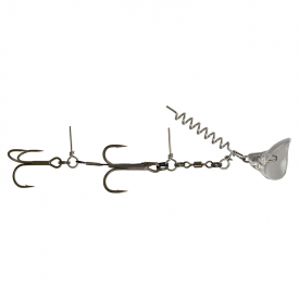 Headbanger RockerHead Stinger Shallow 1/0 + 1, 8g - Transparent