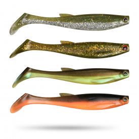 Scout Shad 12cm (4-pack) - Mixed-pack 3