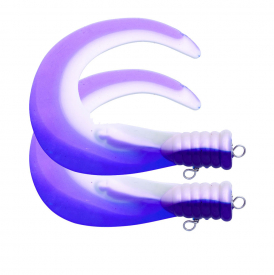 SvartZonker Big Tail (2-pack) C30 Blue/Pearl White Reverse