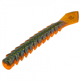 Svartzonker Lady Dragonworm 11cm, 6,8g (6-pack) - UV Brown Craw