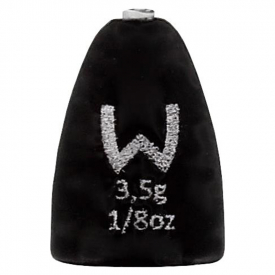 Westin Add-It Tungsten Bullet Weights Matte Black (5-pack) - 3,5g