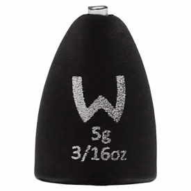 Westin Add-It Tungsten Bullet Weights Matte Black (4-pack) - 5g