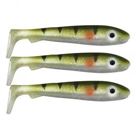 McRubber Big Bass (3-pack) - UV Perch