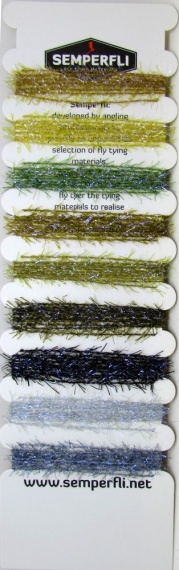 Semperfli Straggle String Mixed Pack - Naturals Collection i gruppen Krok & Småplock / Flugbindning / Flugbindningsmaterial / Garn & Chenille hos Sportfiskeprylar.se (sem-straggle-mix-nat)