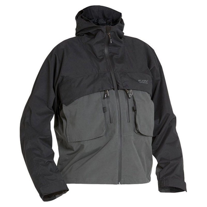 Brighten Terrible Refinery Fladen Authentic Wading Jacket 2.0 Grey/Black