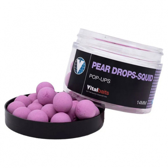 Vital Baits Pop-ups Pear Drops-Squid 50g